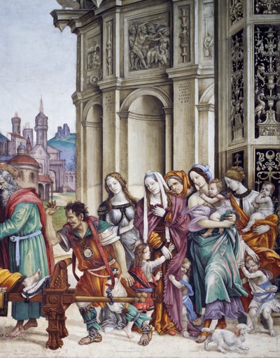 Geschichten von St. Johannes, von Filippino Lippi von Filippino Lippi