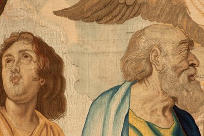 Die vier Evangelisten (Serie Der Triumph der Eucharistie) von Flemish School