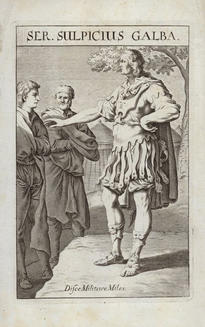 Ser Sulpicius Galba von Flemish School