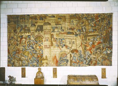 Die Rache unseres Herrn, die Belagerung Jerusalems von Flemish School