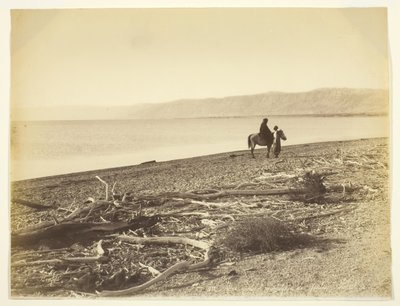Totes Meer und Berge von Judäa, Palästina, 1875 von Félix Bonfils