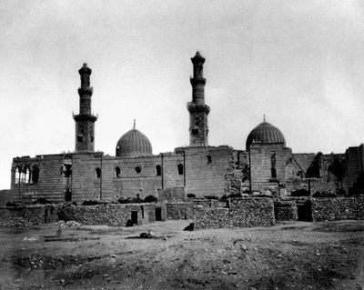 Sultan Barquq Moschee, Kairo, Ägypten, 1878 von Félix Bonfils