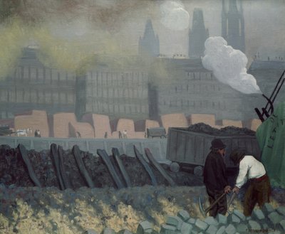 Der Hafen von Rouen von Félix Vallotton