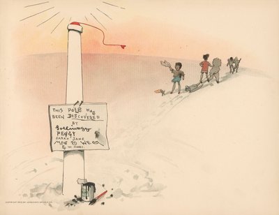 Illustration für The Golliwoggs Polar Adventures von Florence K. Upton