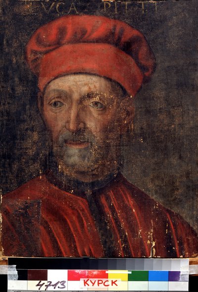 Porträt des reichen florentinischen Bankiers Luca Pitti von Florentine School