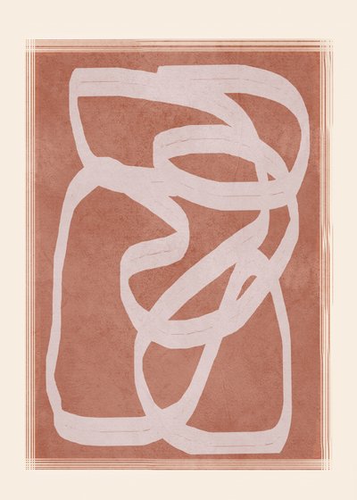 Abstrakter Fluss II von Flow Line