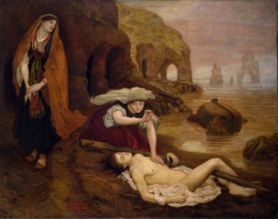 Das Auffinden von Don Juan durch Haidee, ca. 1870 von Ford Madox Brown