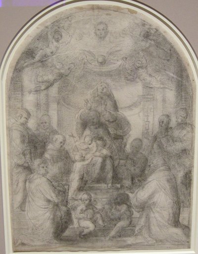 Madonna mit Kind und Heiligen von Fra Bartolomeo
