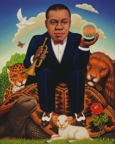 Es ist eine wunderbare Welt (Louis Armstrong) von Frances Broomfield