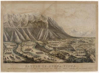 Schlacht von Buena Vista, 1847 von Frances Flora Bond Palmer