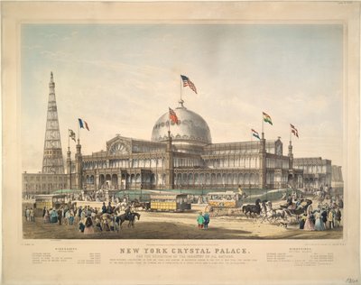 New York Crystal Palace: Für die Ausstellung der Industrie aller Nationen von Frances Flora Bond Palmer
