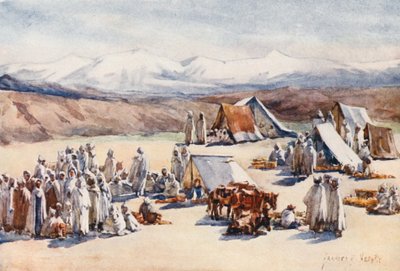 Markttag, Timgad von Frances Nesbitt