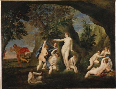 Acteon, in einen Hirsch verwandelt von Francesco Albani