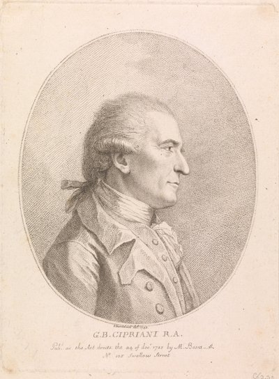 G. B. Cipriani, RA von Francesco Bartolozzi