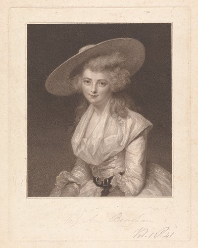 Lady Anne Bingham von Francesco Bartolozzi