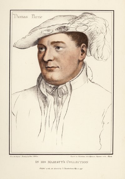 Sir Thomas Parry (1515-1560) von Francesco Bartolozzi