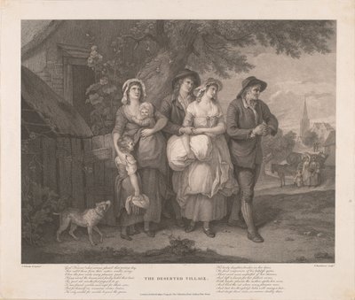 Das verlassene Dorf von Francesco Bartolozzi