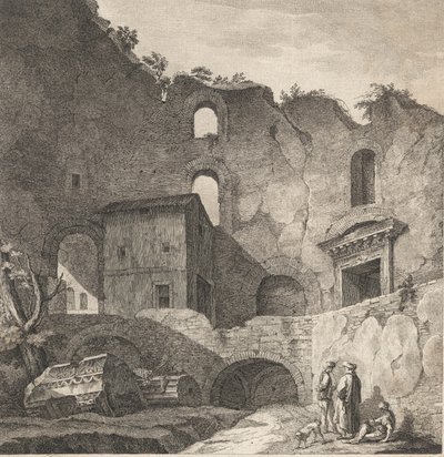 Ansicht des Inneren des Vestibulums von Francesco Bartolozzi