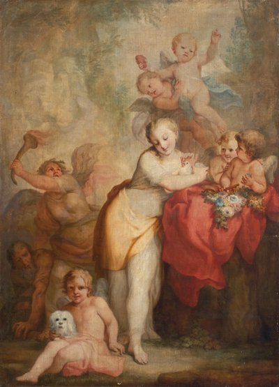 Allegorie von Laster und Tugend von Francesco Corneliani