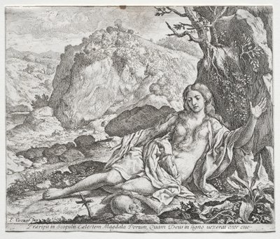 Die reuige Magdalena von Francesco Cozza