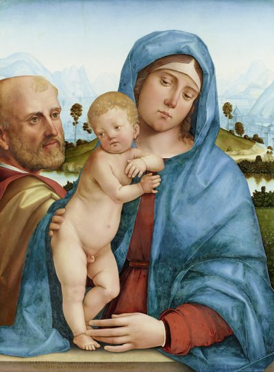 Die Heilige Familie von Francesco Francia