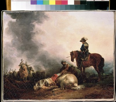 Nach der Schlacht von Francesco Giuseppe Casanova