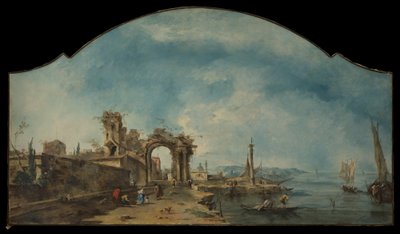 Fantastische Landschaft von Francesco Guardi