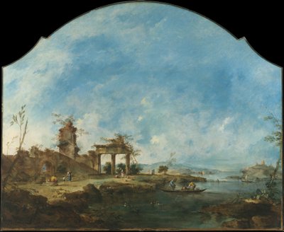Fantastische Landschaft von Francesco Guardi