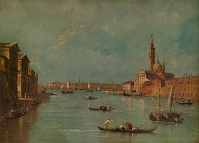 Die Insel San Giorgio, Venedig, ca. 1770 von Francesco Guardi