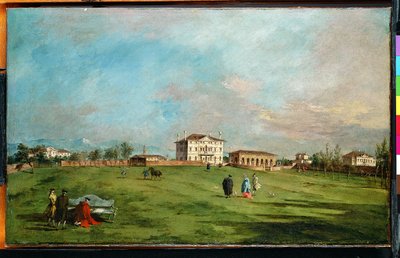 Die Villa Loredan, Paese von Francesco Guardi