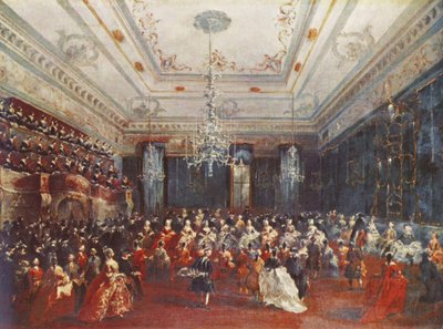 Venezianisches Galakonzert von Francesco Guardi