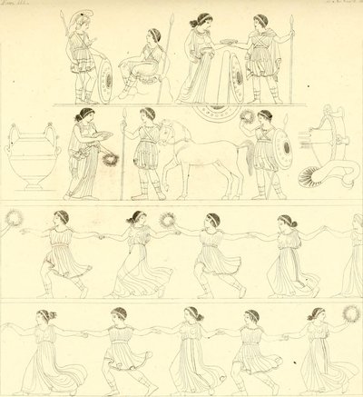 INGHIRAMI(1835) Malereien von Tonvasen Bd.3 T245 von Francesco Inghirami