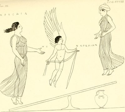 INGHIRAMI(1835) Malereien von Tonvasen Bd.3 T298 von Francesco Inghirami
