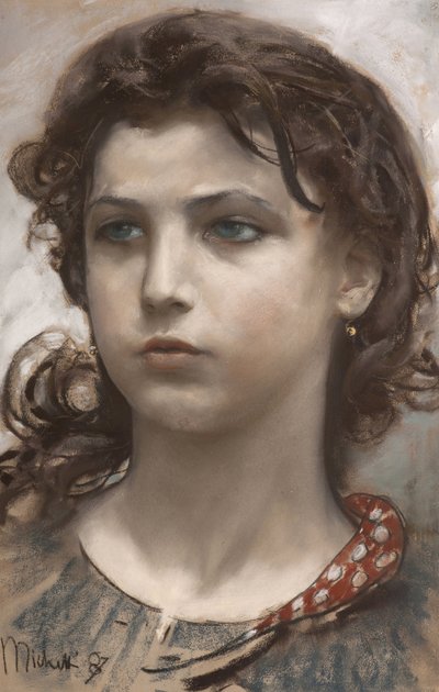 Porträt eines jungen Bauern von Francesco Paolo Michetti