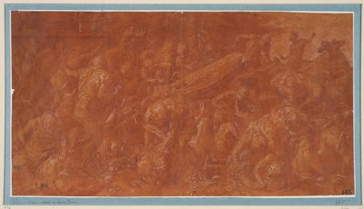 Agamemnon und Kassandra werden während eines Banketts ermordet von Francesco Primaticcio