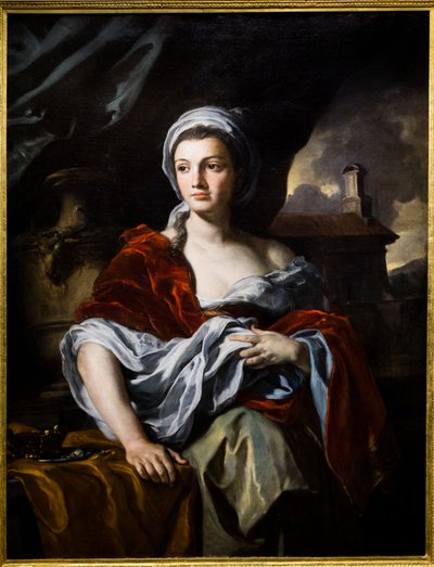 Porträt einer Frau von Francesco Solimena