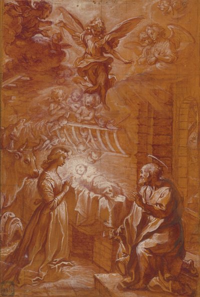 Die Geburt Christi von Francesco Vanni
