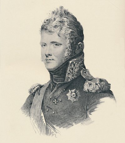 Alexander I, Kaiser von Russland, ca. 1800, 1896 von Francesco Vendramini
