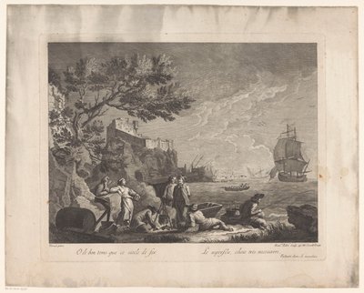 Figuren am Meer von Francesco del Pedro