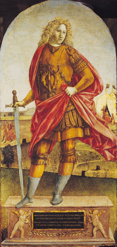 Publius Scipio Africanus (ca. 235-183 v. Chr.) von Francesco di Giorgio Martini