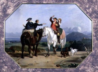 Die Rückkehr vom Markt von Francis (after) Wheatley