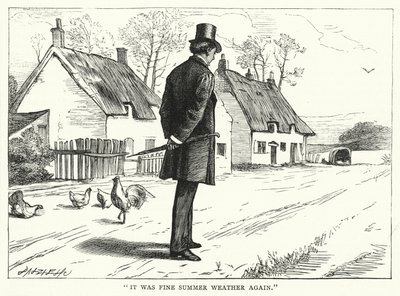Illustration für Große Erwartungen von Charles Dickens (Gravur) von Francis Arthur Fraser