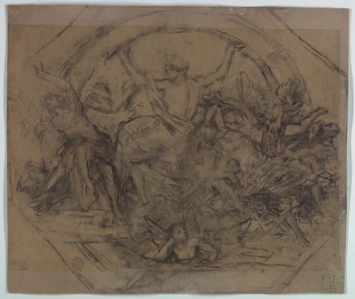 Studie für "Zodiac" von Francis Augustus Lathrop