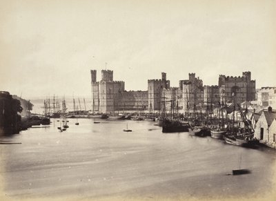 Burg Caernarfon und Flussmündung (578) von Francis Bedford