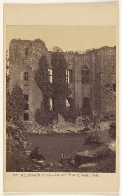 Kenilworth Castle - Caesars Turm, Südseite von Francis Bedford