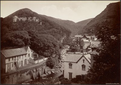 Lynmouth vom Mars Hill aus von Francis Bedford
