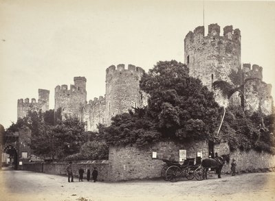 Penmaenmawr, Gesamtansicht nach Westen (702) von Francis Bedford
