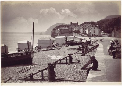 Sidmouth, westliches Ende der Esplanade von Francis Bedford