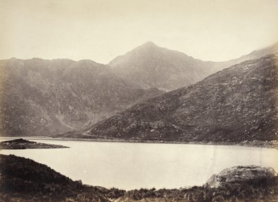 Snowdon, vom Llyn Llydaw aus (528) von Francis Bedford