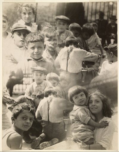 Fotomontage von Kindern von Francis Bruguière